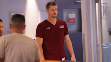 CHICAGO MED -- "Broken Hearts" Episode 1010 -- Pictured: Luke Mitchell as Dr. Mitch Ripley -- (Photo by: George Burns Jr/NBC)