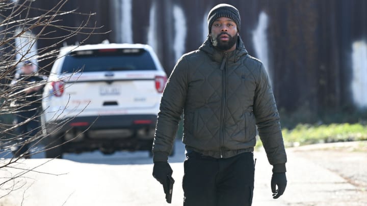 CHICAGO P.D. -- "Unpacking" Episode 11001 -- Pictured: LaRoyce Hawkins as Kevin Atwater -- (Photo by: Lori Allen/NBC)