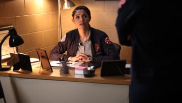 CHICAGO FIRE -- "Red Flag" Episode 12007 -- Pictured: Miranda Rae Mayo as Stella Kidd -- (Photo by: Adrian S Burrows Sr/NBC)