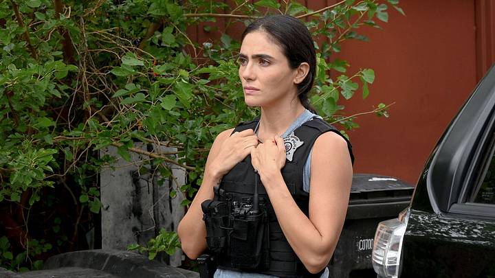 CHICAGO P.D. -- "Demolition" Episode 1401 -- Pictured: Arienne Mandi as Eva Imani 