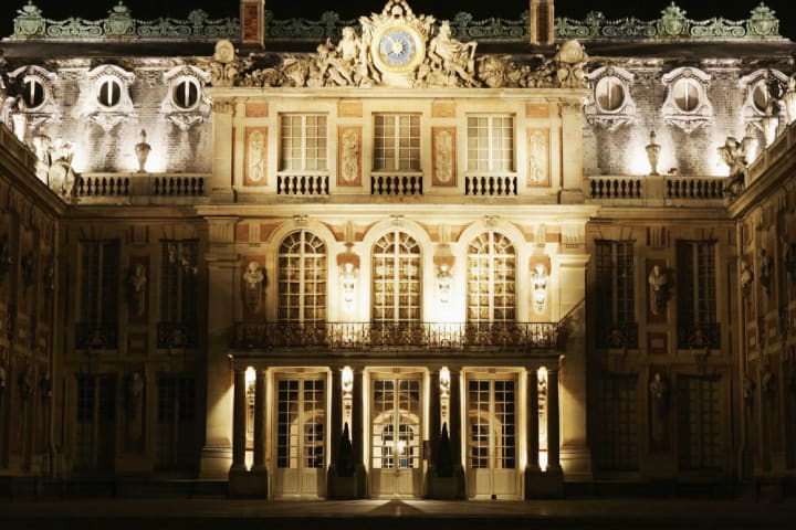Palace Of Versailles Opens Doors For Night Time Art Show