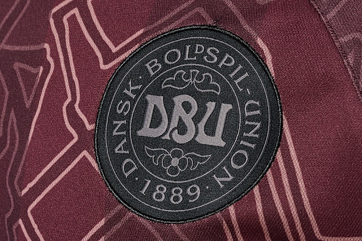 Denmark national team jersey by hummel andHALO