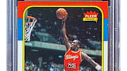 1986 Fleer Michael Jordan PSA 9