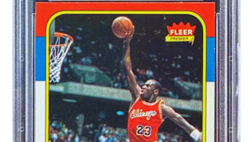 1986 Fleer Michael Jordan PSA 9
