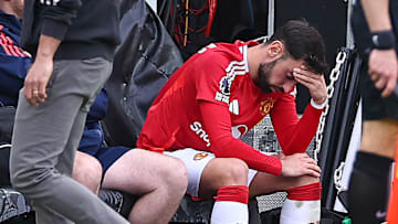 Ein Bild sagt mehr als 1.000 Worte: Man-United-Spielmacher Bruno Fernandes