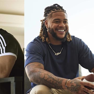 Amon-Ra St. Brown and Chase Young discuss their partnership with Champs Sports.