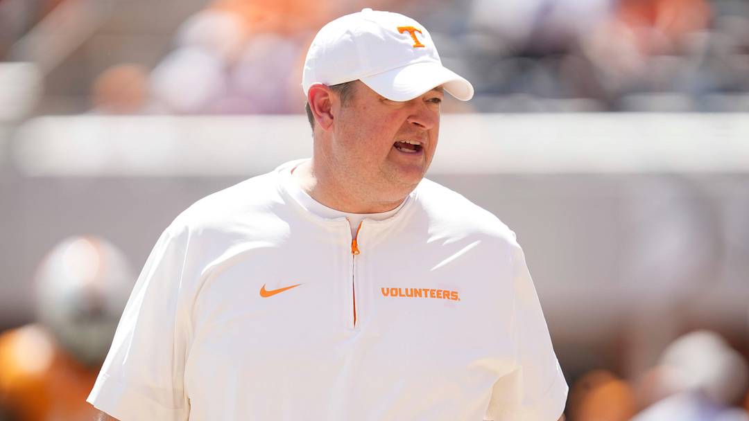 Tennessee head coach Josh Heupel