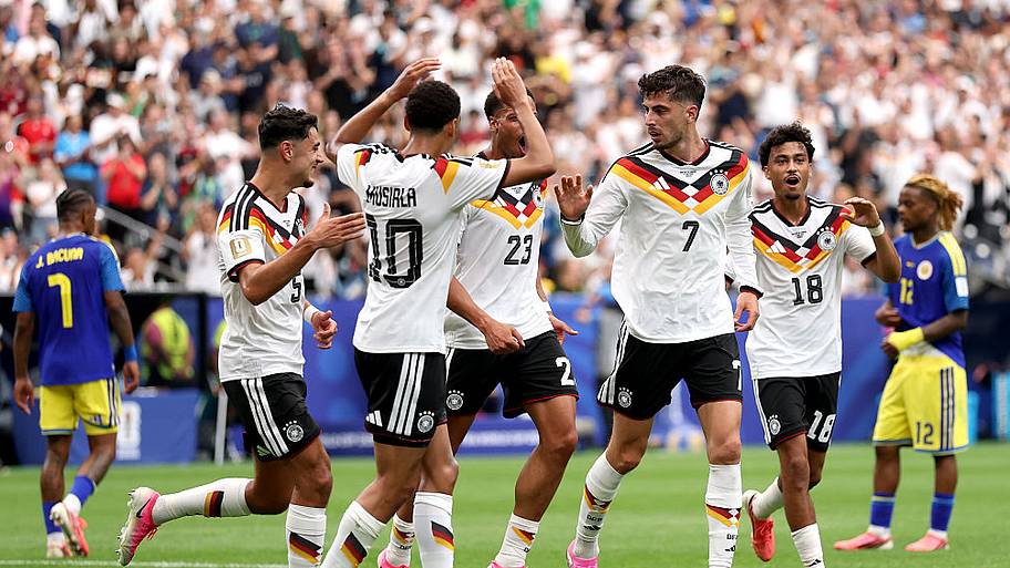 Germany celebrate