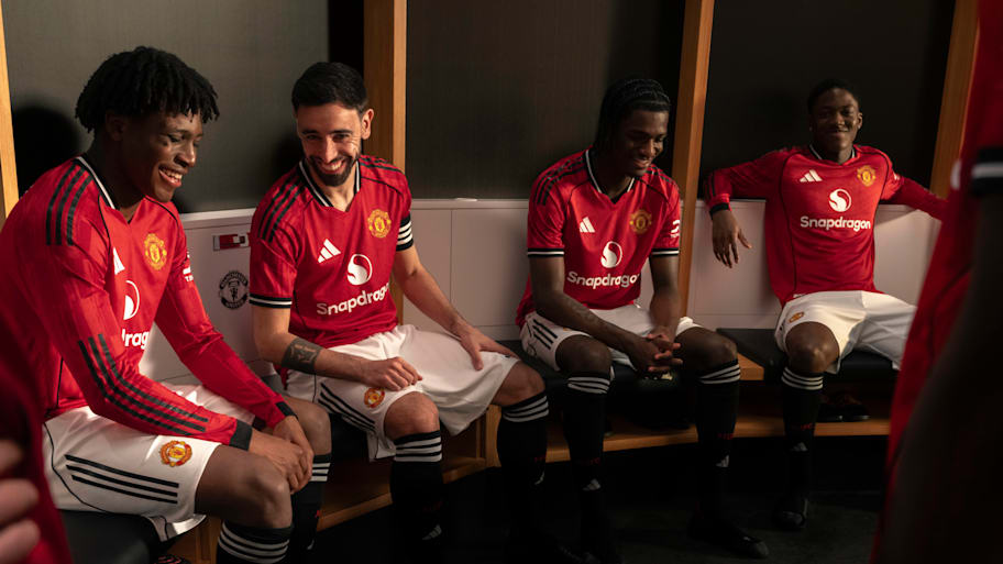 Manchester United have unveiled a new home kit for the 2025–26 season. | Adidas