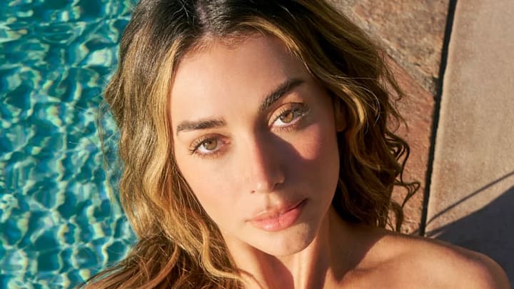 Brianna LaPaglia was photographed by Katherine Goguen at The Austin Estate. Brianna LaPaglia was photographed by Katherine Goguen at The Austin Estate.