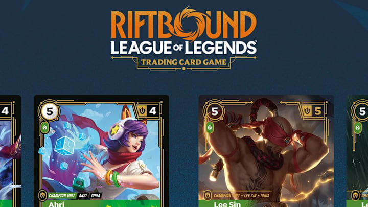 Riftbound, the League of Legends TCG, is getting ready to launch later this year. Riftbound, the League of Legends TCG, is getting ready to launch later this year.