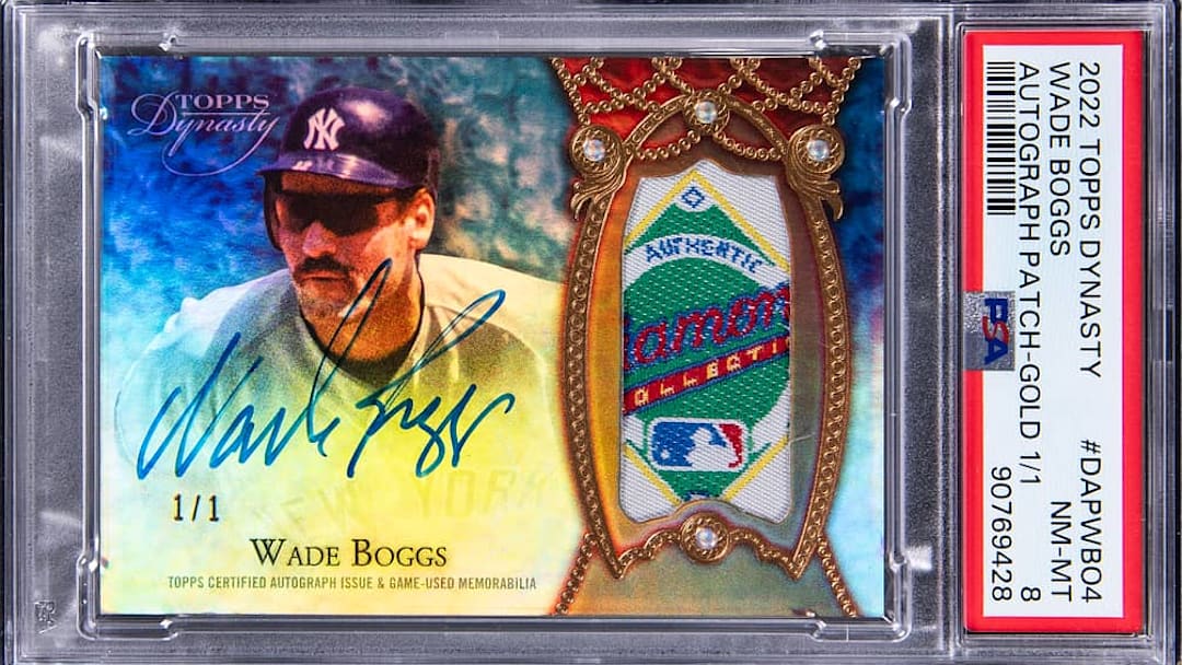 Topps Dynasty has become one of the best modern options for collectors of 80s and 90s stars like Wade Boggs.