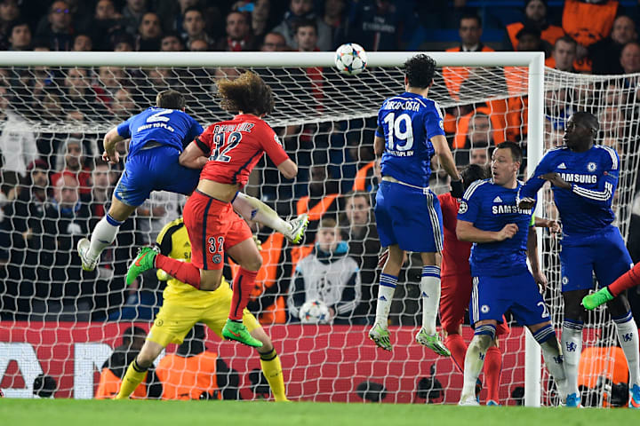 David Luiz, Branislav Ivanovic, Thibaut Courtois