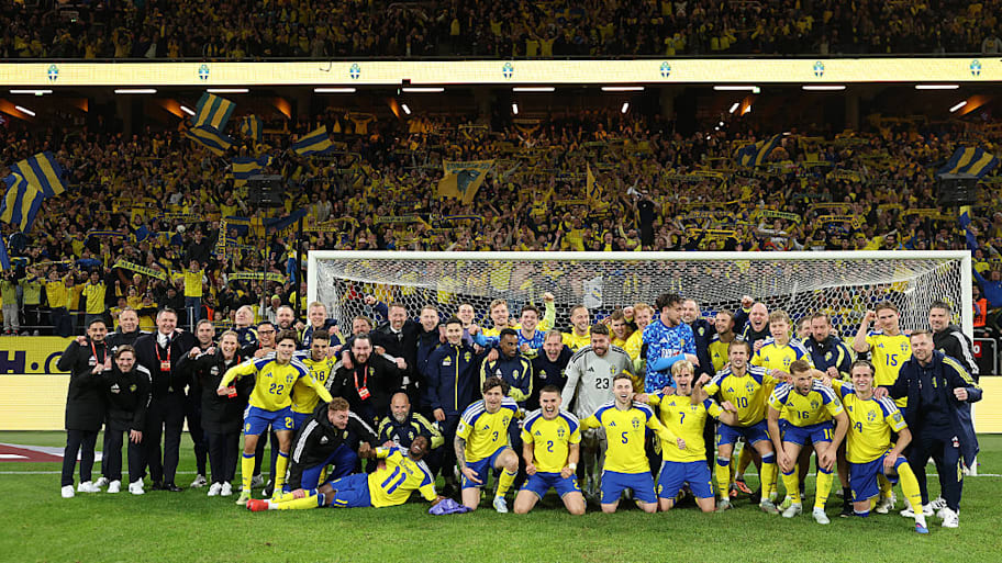 Swedish soccer fans