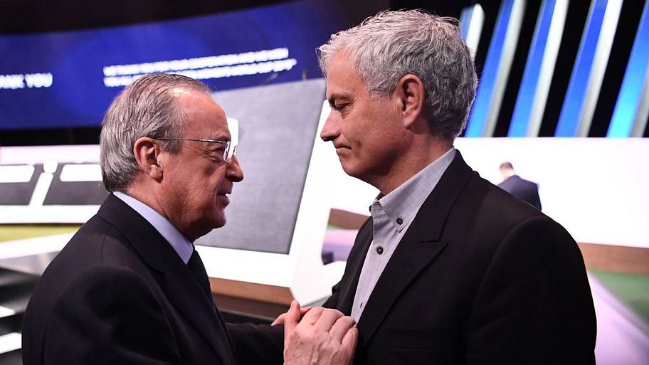 Florentino Pérez, José Mourinho