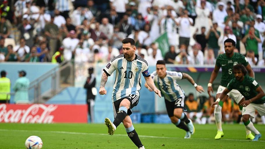 Messi\s goal vs. Saudi Arabia.