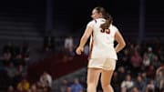 Gophers true freshman Makena Christian in her college debut against North Dakota.