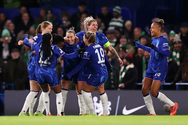 Lucy Bronze, Sjoeke Nusken, Oriane Jean-François, Millie Bright