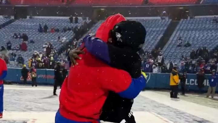 Josh Allen and Tre'Davious White were teammates in Buffalo for six years before the DB joined the Ravens last offseason. Josh Allen and Tre'Davious White were teammates in Buffalo for six years before the DB joined the Ravens last offseason.