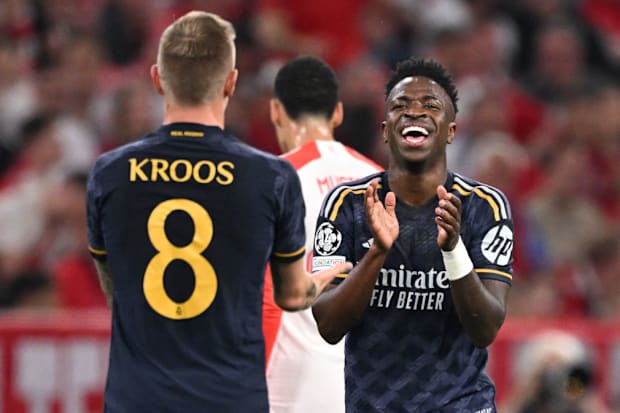 โทนี่ ครอส, วินิซิอุส จูเนียร์ โทนี่ ครอส, วินิซิอุส จูเนียร์