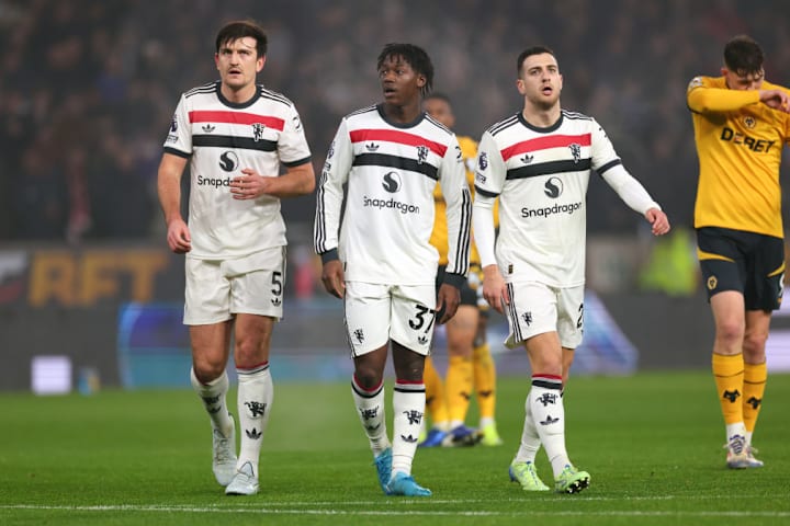 Harry Maguire, Diogo Dalot, Kobbie Mainoo