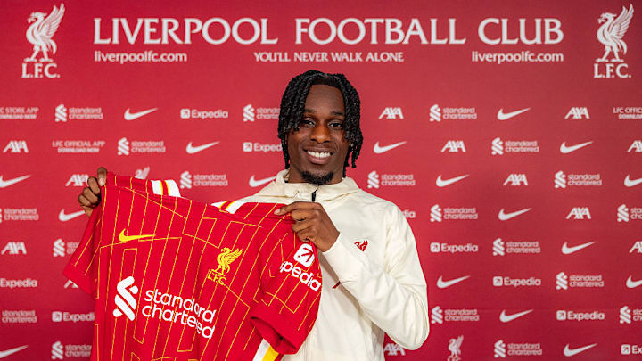 Jeremie Frimpong has signed in at Liverpool.
