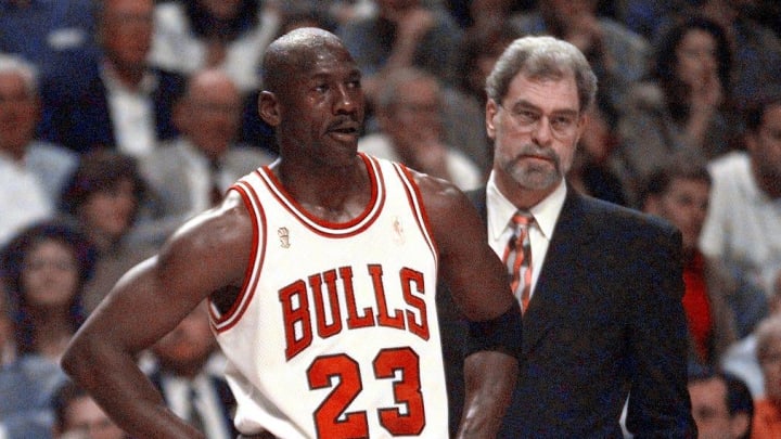 Michael Jordan, Phil Jackson