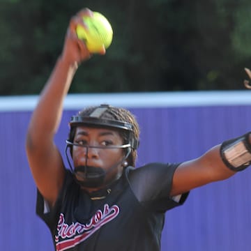 Nya Langlais is one of the most dominant high school pitchers in state of Georgia as well as an outstanding first baseman for the Brookwood softball team.
