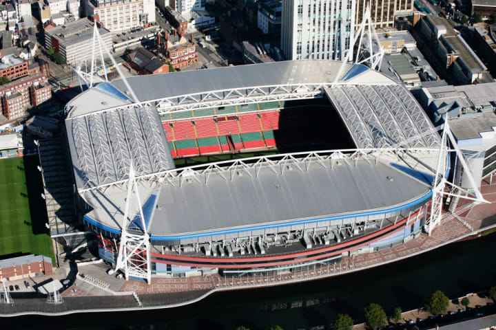 The Millennium Stadium: An Aerial View