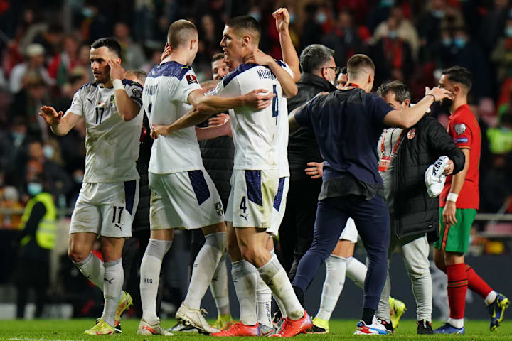 Strahinja Pavlovic, Filip Kostic, Nikola Milenkovic