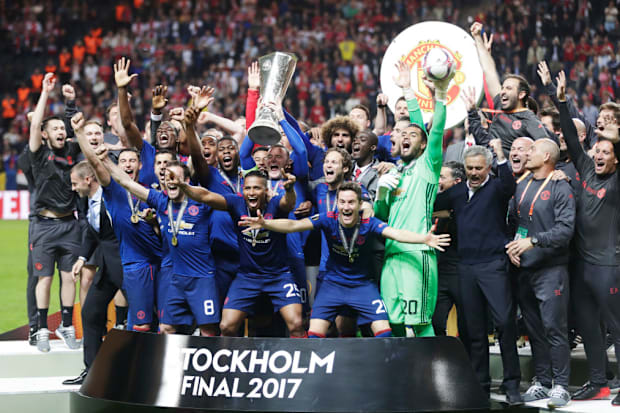 Manchester United win Europa League