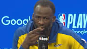 Draymond Green apologizes for not speaking to the media after Game 3. 