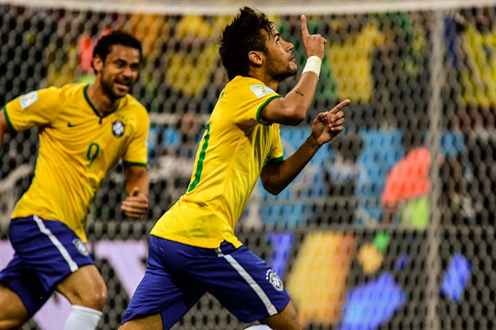 Brasil Neymar Croácia Estreia Copa do Mundo 2014