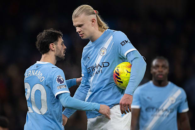 เบอร์นาร์โด ซิลวา, เออร์ลิง ฮาแลนด์