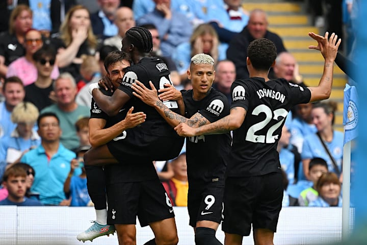 Joao Palhinha, Mohammed Kudus, Richarlison, Brennan Johnson