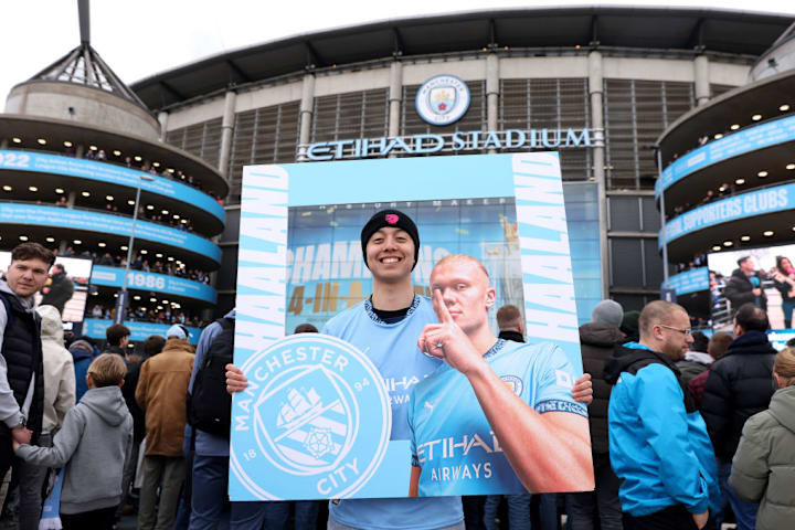 Manchester City FC v Brighton & Hove Albion FC - Premier League