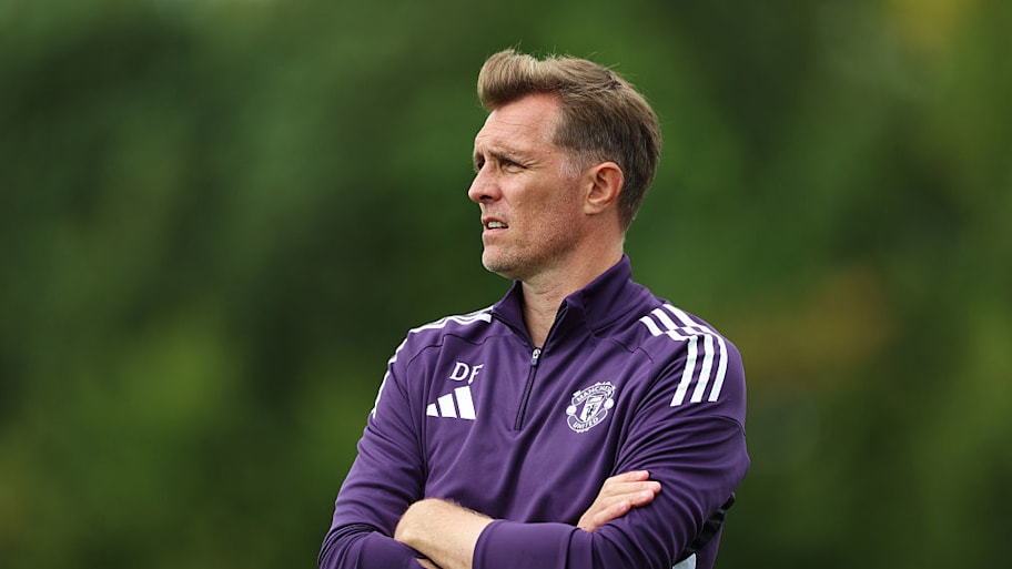 Man Utd Under-18s manager Darren Fletcher