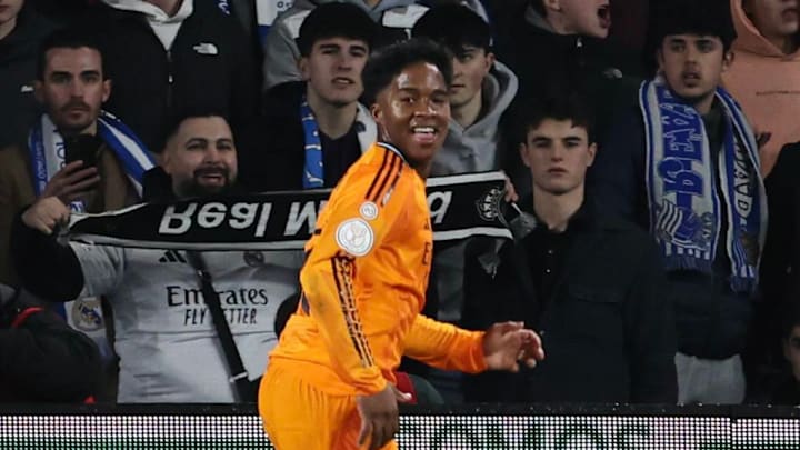 Endrick scored Real Madrid's only goal against Real Sociedad.