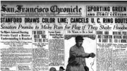 San Francisco Chronicle sports page, March 9, 1923