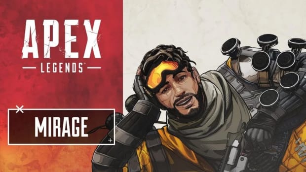 Mirage character card in Apex Legends