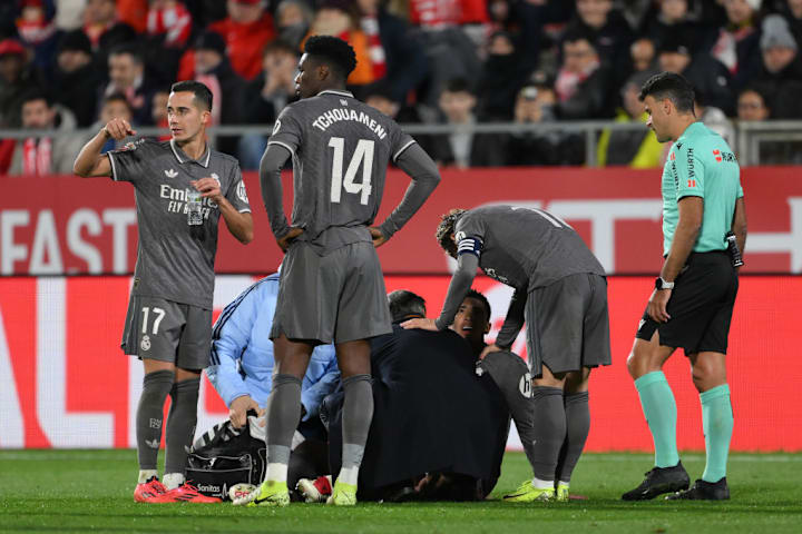 Jude Bellingham, Lucas Vazquez, Aurélien Tchouameni