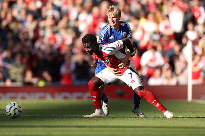 Bukayo Saka, Victor Kristiansen