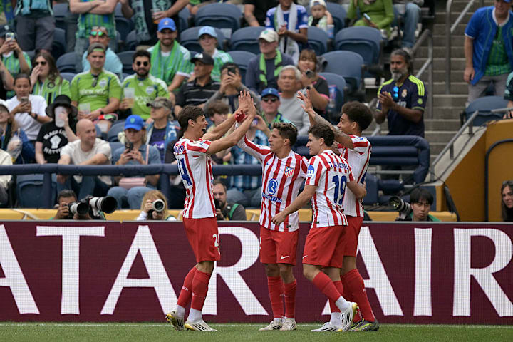 Atlético de Madrid vence o Seattle Sounders