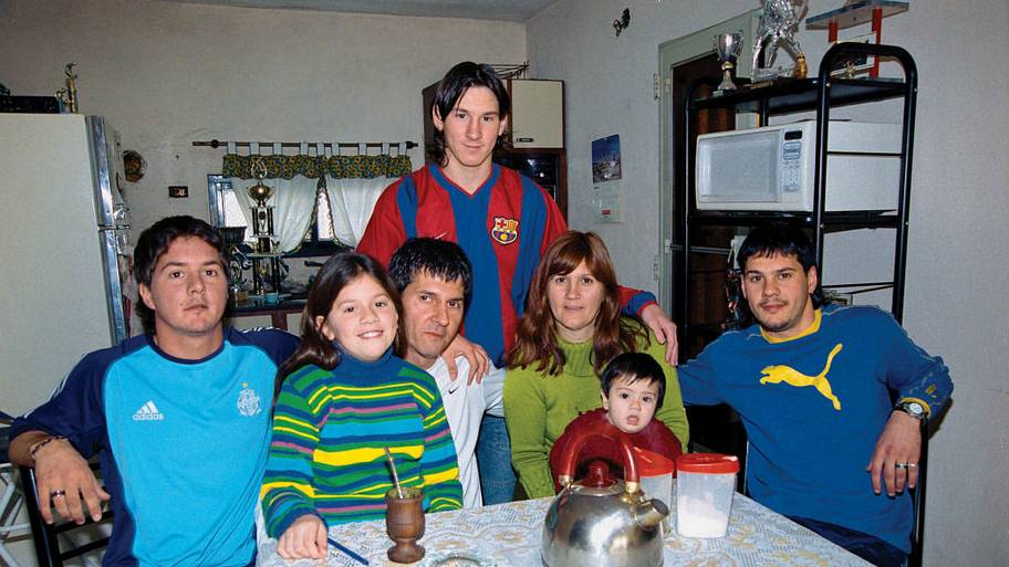Messi family, 2003