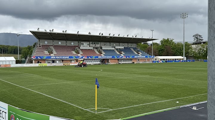 Renovation and organization works at the stadium for UEFA Youth League matches