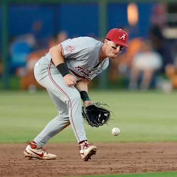 Garrett Staton (27) against Florida.