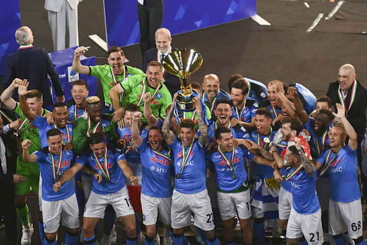 Italian Football Serie A Napoli v Sampdoria