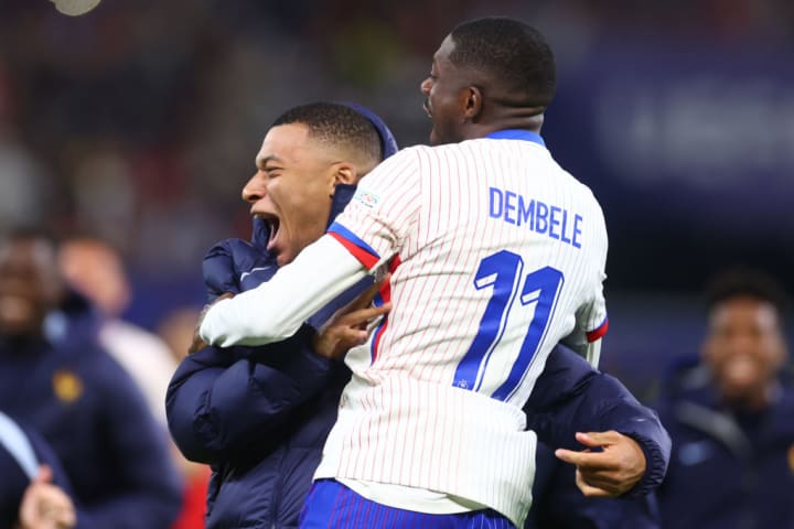 Kylian Mbappe, Ousmane Dembele