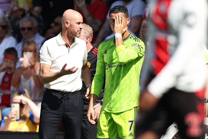 Erik Ten Hag, Cristiano Ronaldo