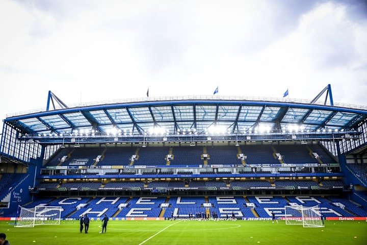 SOCCER GENT VS CHELSEA TRAINING